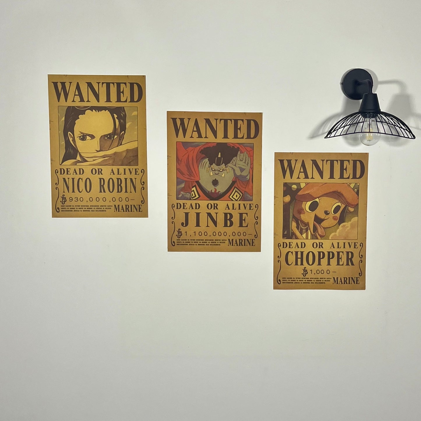 Affiche wanted Jimbei 1,1 milliards de berry ONE PIECE